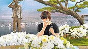 訪高雄見夫銅像　安倍昭惠感念台日情誼